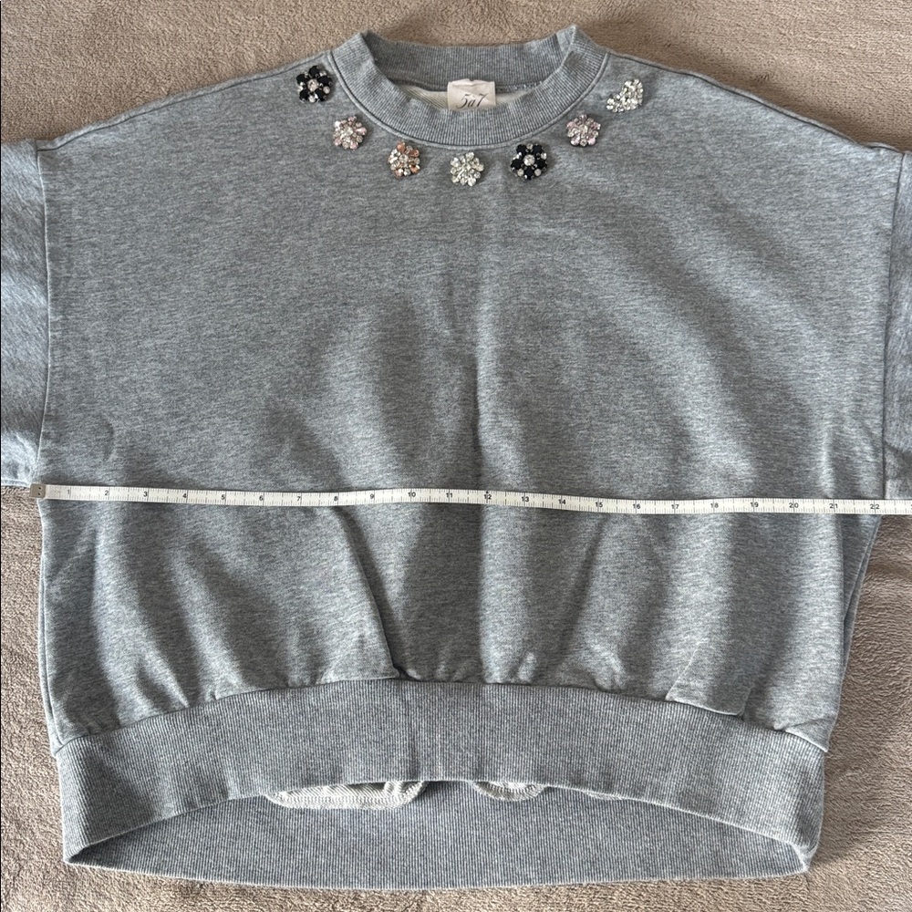 Cinq a sept Embellished Crewneck size S - Picture 4 of 8